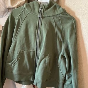 Lululemon oversized scuba full zip hoodie